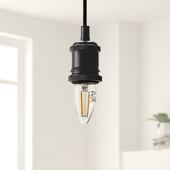Set of 2 Status 2.5W SES Filament Candle Bulbs - image 1
