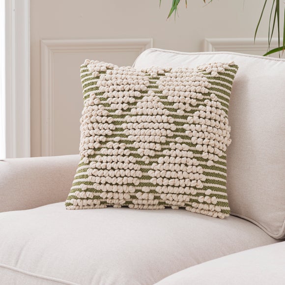 Jersey Bobble Diamond Square Cushion - image 1