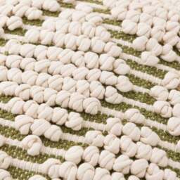Jersey Bobble Diamond Square Cushion - thumbnail 2