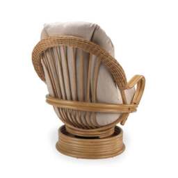 Desser Viola Rattan Delxue Swivel Rocking Chair - thumbnail 3