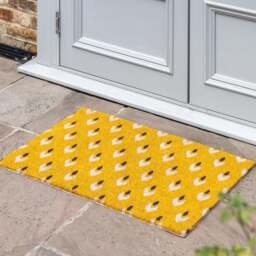 Cedar & Sage Geo Design Coir Doormat - thumbnail 1