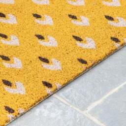 Cedar & Sage Geo Design Coir Doormat - thumbnail 2