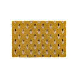 Cedar & Sage Geo Design Coir Doormat - thumbnail 3