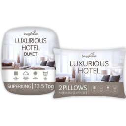 Snuggledown Luxurious Hotel 13.5 Tog Winter Duvet and Pillow Set - thumbnail 2