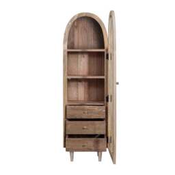 Indus Valley Atomic Single Door Glass Cabinet - thumbnail 5