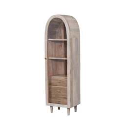 Indus Valley Atomic Single Door Glass Cabinet - thumbnail 3