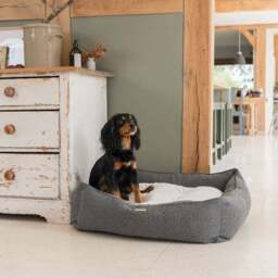Lords and Labradors Balmoral Boucle Box Dog Bed - thumbnail 2