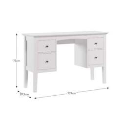 Lynton 4 Drawer Dressing Table - thumbnail 6
