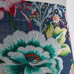Jasmine Floral Easy Fit Tapered Lamp Shade - thumbnail 3