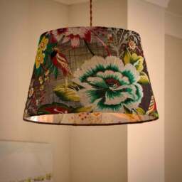 Jasmine Floral Easy Fit Tapered Lamp Shade - thumbnail 2