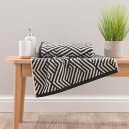 Geo Cotton Towel - thumbnail 1