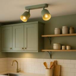 EGLO Tilston Minimalist Dual Ceiling Spotlight - thumbnail 1
