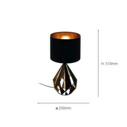EGLO Carlton Art Deco Table Lamp - thumbnail 5