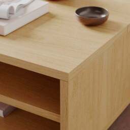 Jose Block Coffee Table with Storage - thumbnail 4