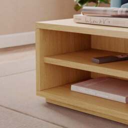 Jose Block Coffee Table with Storage - thumbnail 3