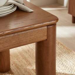 Reeva Extendable 6 to 8 Seater Rectangular Dining Table - thumbnail 3
