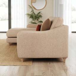 Hattie Cosy Weave Corner Chaise Sofa - thumbnail 2