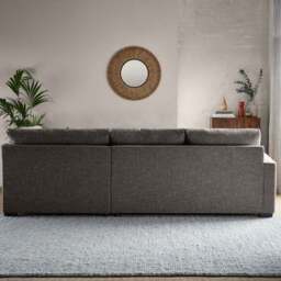 Carson Deep Sit Chunky Multi Weave Corner Sofa - thumbnail 6
