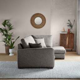 Carson Deep Sit Chunky Multi Weave Corner Sofa - thumbnail 5