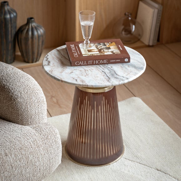 Seville Marble Side Table - image 1