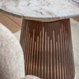 Seville Marble Side Table - thumbnail 4