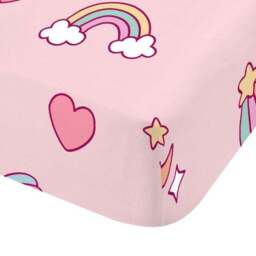 Catherine Lansfield Forever Together Polycotton Fitted Sheet - thumbnail 2