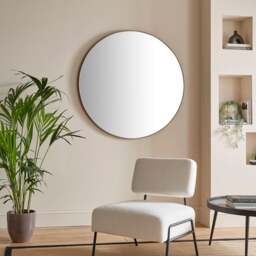 Oslo Round Wall Mirror - thumbnail 1