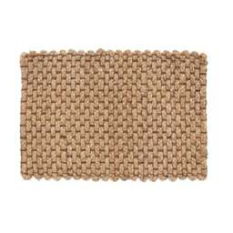 Natural Chunky Jute Woven Doormat - thumbnail 2