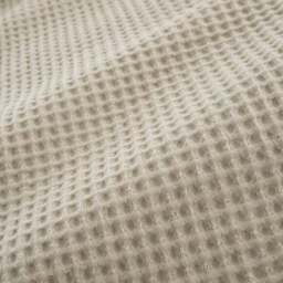 Ashton Waffle 100% Cotton Duvet Cover & Pillowcase Set - thumbnail 3