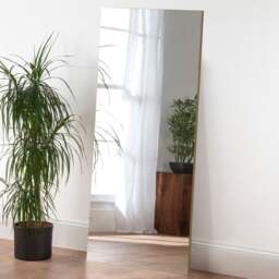 Yearn Seamless Rectangle Full Length Wall Mirror - thumbnail 1