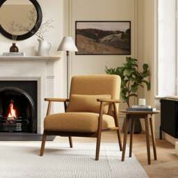 Alpine Spindle Multi Tone Weave Occasional Chair - thumbnail 1