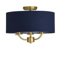Preston 3 Light Flush Ceiling Light - thumbnail 5