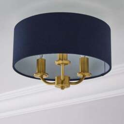 Preston 3 Light Flush Ceiling Light - thumbnail 2