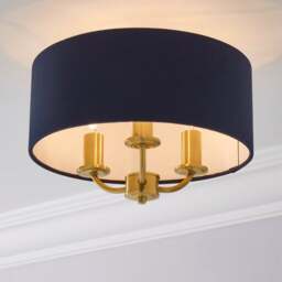 Preston 3 Light Flush Ceiling Light - thumbnail 1