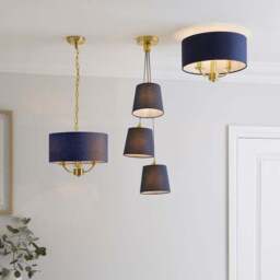 Preston 3 Light Flush Ceiling Light - thumbnail 6