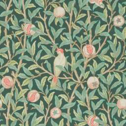 Jolene William Morris Bird & Pomegranate Print Velvet 2 Seater Sofa - thumbnail 6