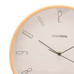 Hometime Bamboo Round Wall Clock - thumbnail 3