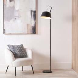 Pacific Lifestyle Amalie Metal Retro Task Floor Lamp