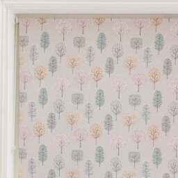 Sweet Trees Pink Blackout Roller Blind - thumbnail 5