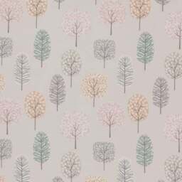 Sweet Trees Pink Blackout Roller Blind - thumbnail 2