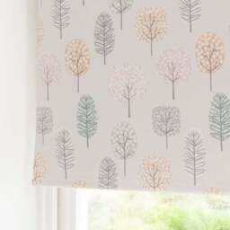 Sweet Trees Pink Blackout Roller Blind - thumbnail 4