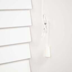 White Fauxwood 50mm Taped Venetian Blind - thumbnail 4