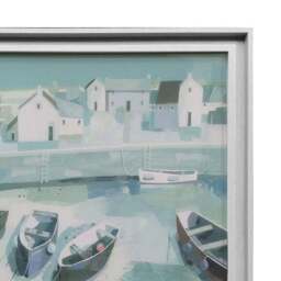 Pebble by Claire Henley Framed Canvas - thumbnail 2