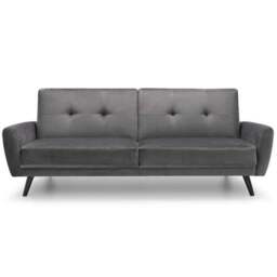 Monza Velvet Clic Clac Double Sofa Bed - thumbnail 3