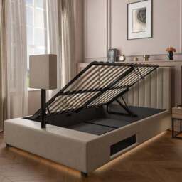 XR Living Maisie LED TV Ottoman Bed Frame - thumbnail 6