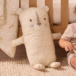 Tutti Bambini Love Cats Soft Leopard Cuddle Cushion - thumbnail 2