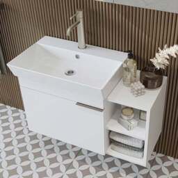 Likya Vanity Unit with Open Shelving - thumbnail 4