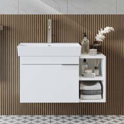 Likya Vanity Unit with Open Shelving