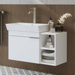 Likya Vanity Unit with Open Shelving - thumbnail 3