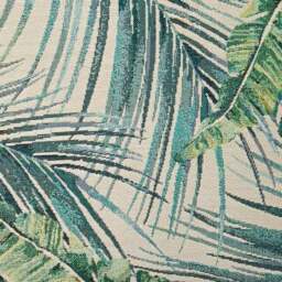Palm Leaf Jacquard Cushion - thumbnail 2